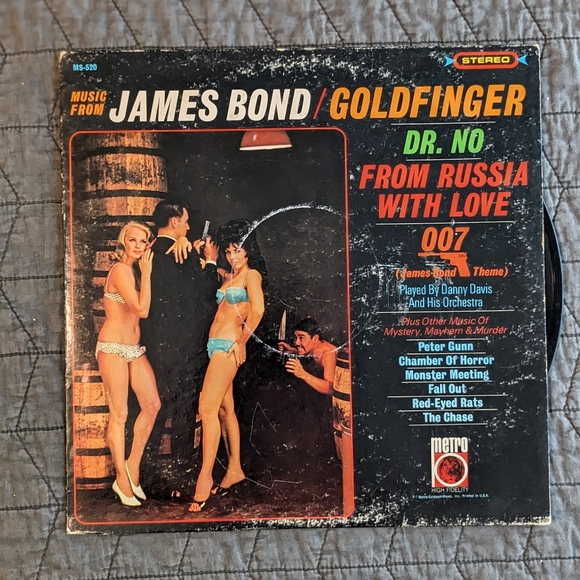 Other - James Bond goldfinger, LP vinyl record